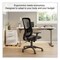 Union & Scale FlexFit Kroy Mesh Task Chair, Supports Up to 275 lbs, 18.9 to 22.76" Seat Height, Black Seat, Black Back, Black Base